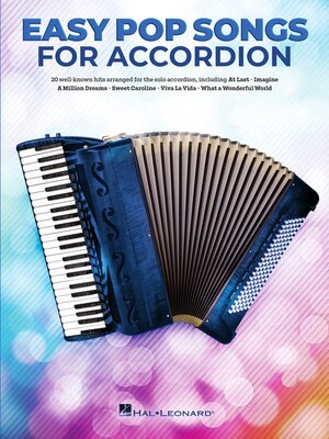 cover image of Easy Pop Songs for Accordion